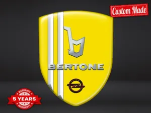 Bertone Distintivi e Emblemi Auto Universali Pregiati Robusti